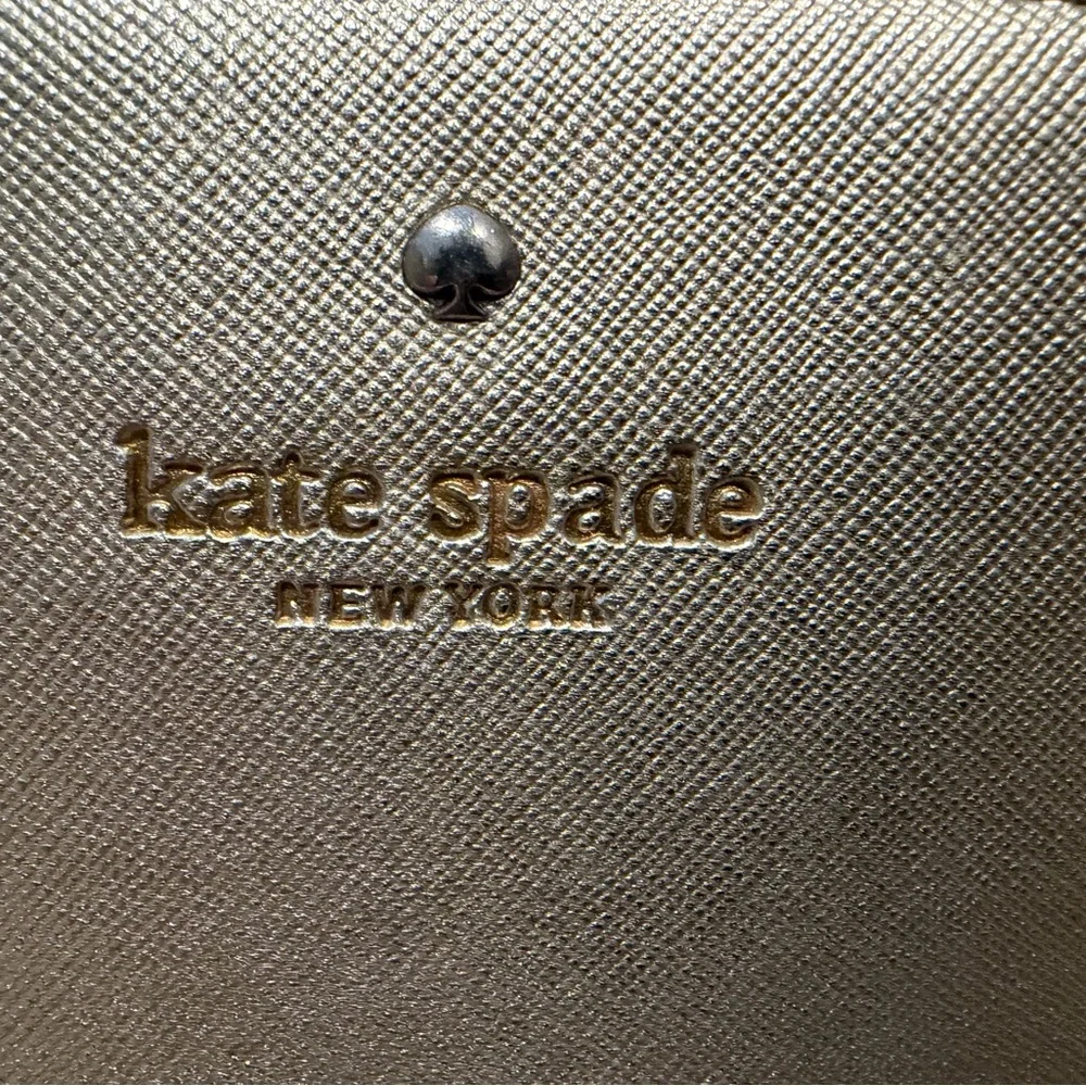 Kate Spade Metallic Gold Crossbody Bag - Picture 4 of 10